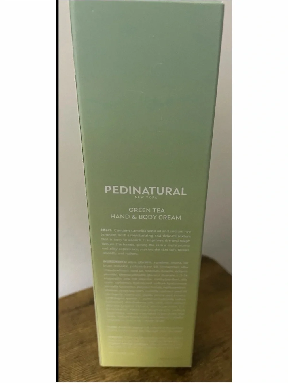 Pedinatural Green Tea Hand And Body Cream 3.39 Fl Oz